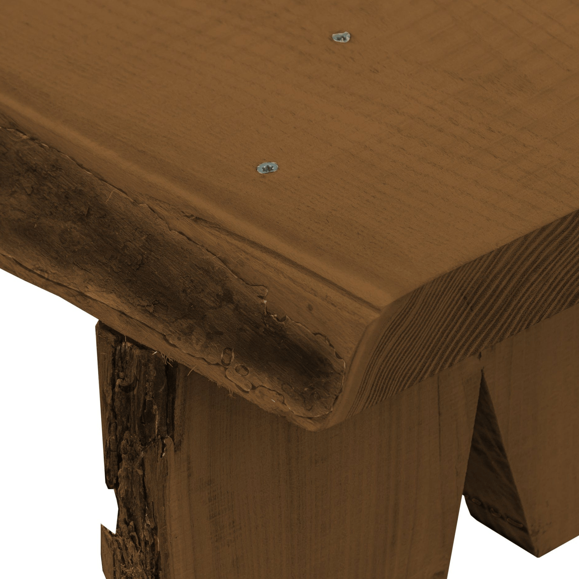 Keystone Amish Co. Palmer Live Edge Flower Pot Bench