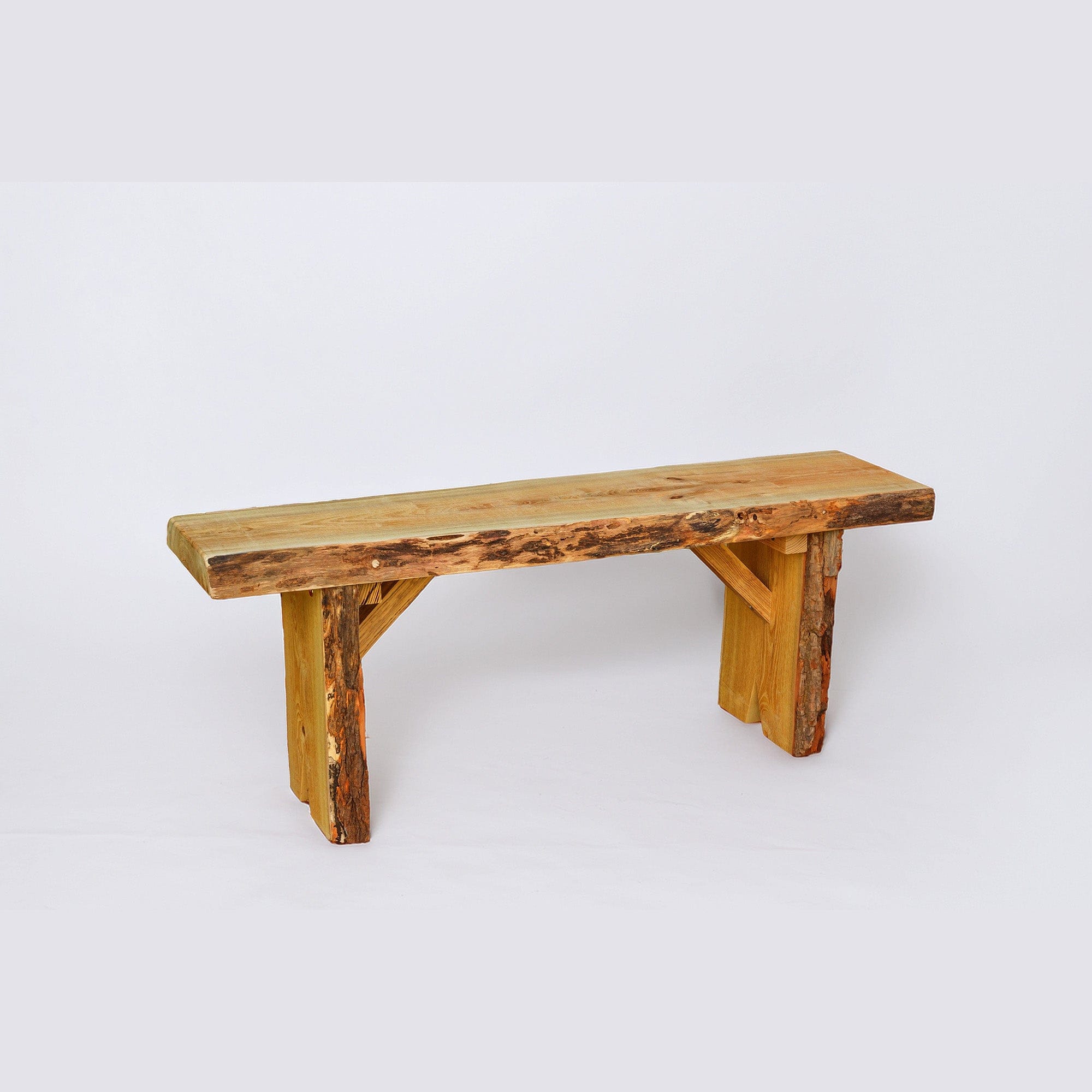 Keystone Amish Co. Palmer Live Edge Backless Bench