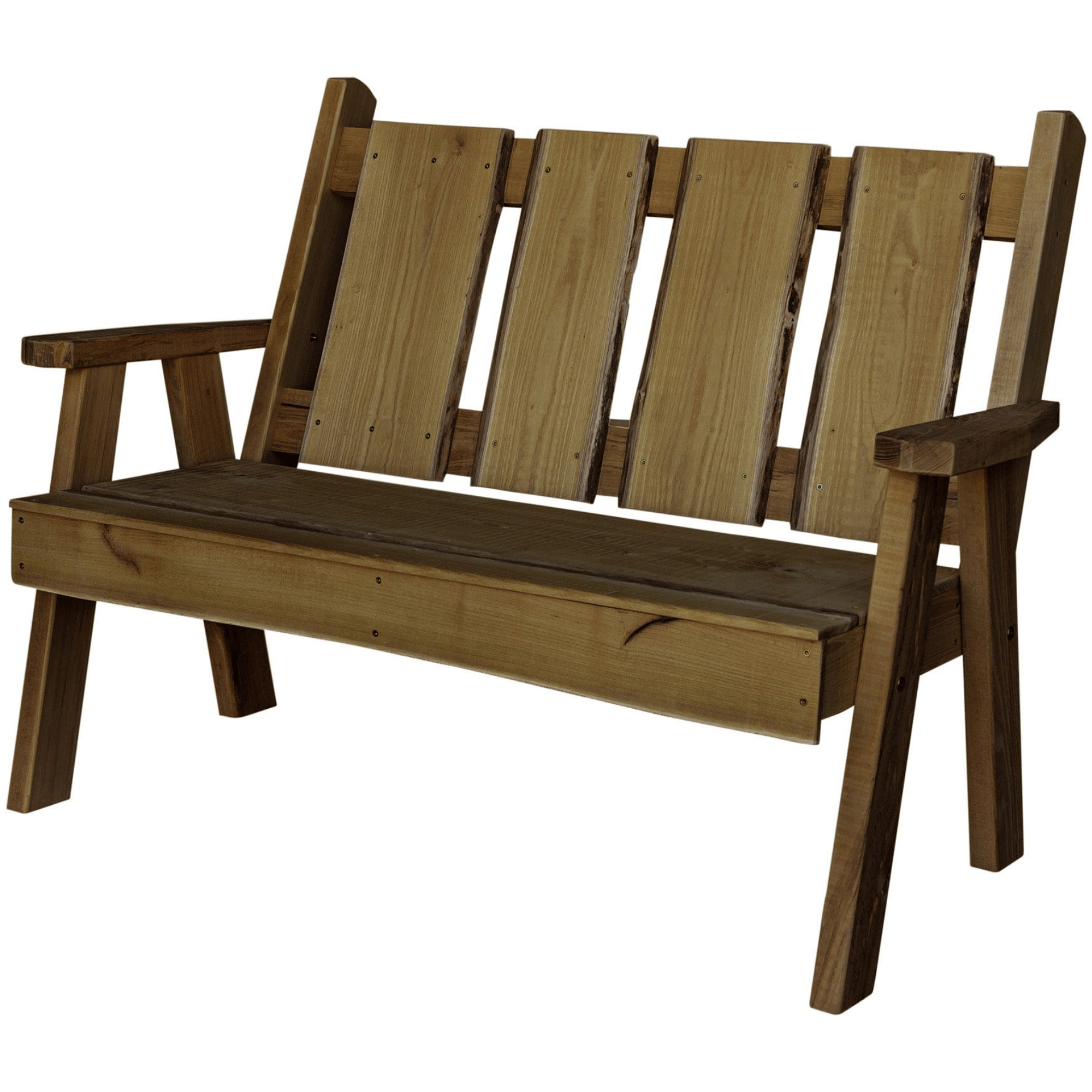 Keystone Amish Co. Palmer Live Edge Garden Bench