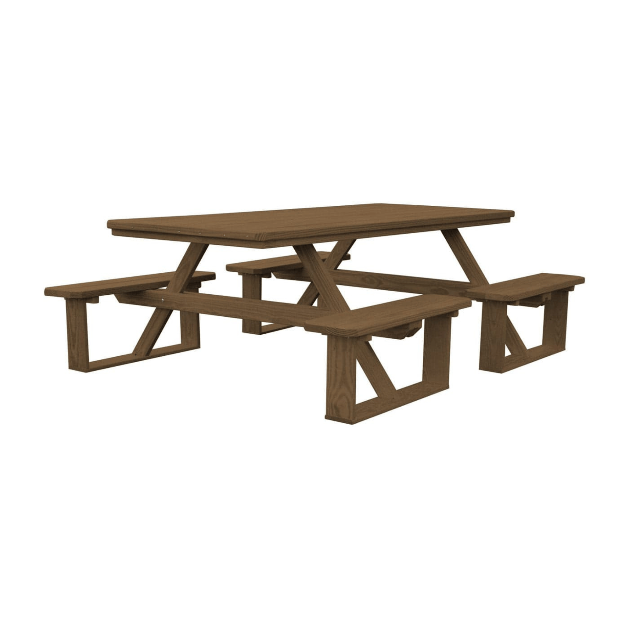 Keystone Amish Co. Pressure Treated Walk-In Picnic Table