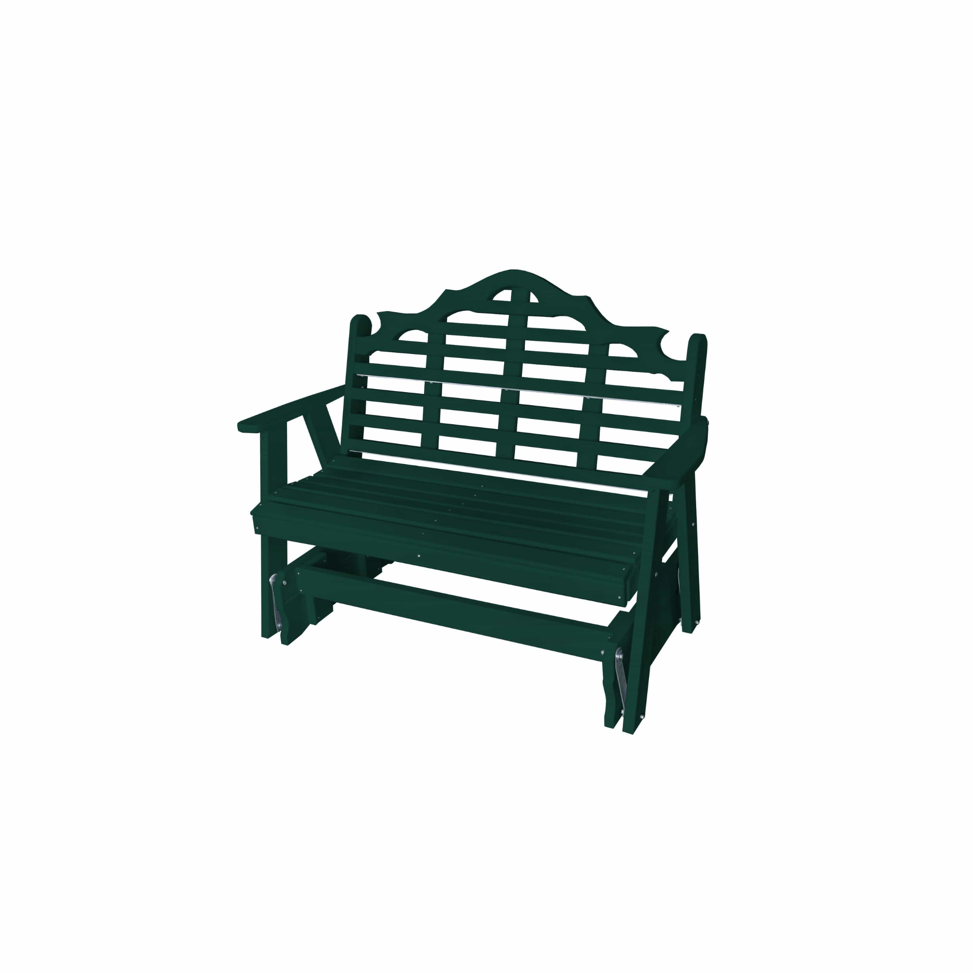 Keystone Amish Co. Milan Poly Composite Porch Glider