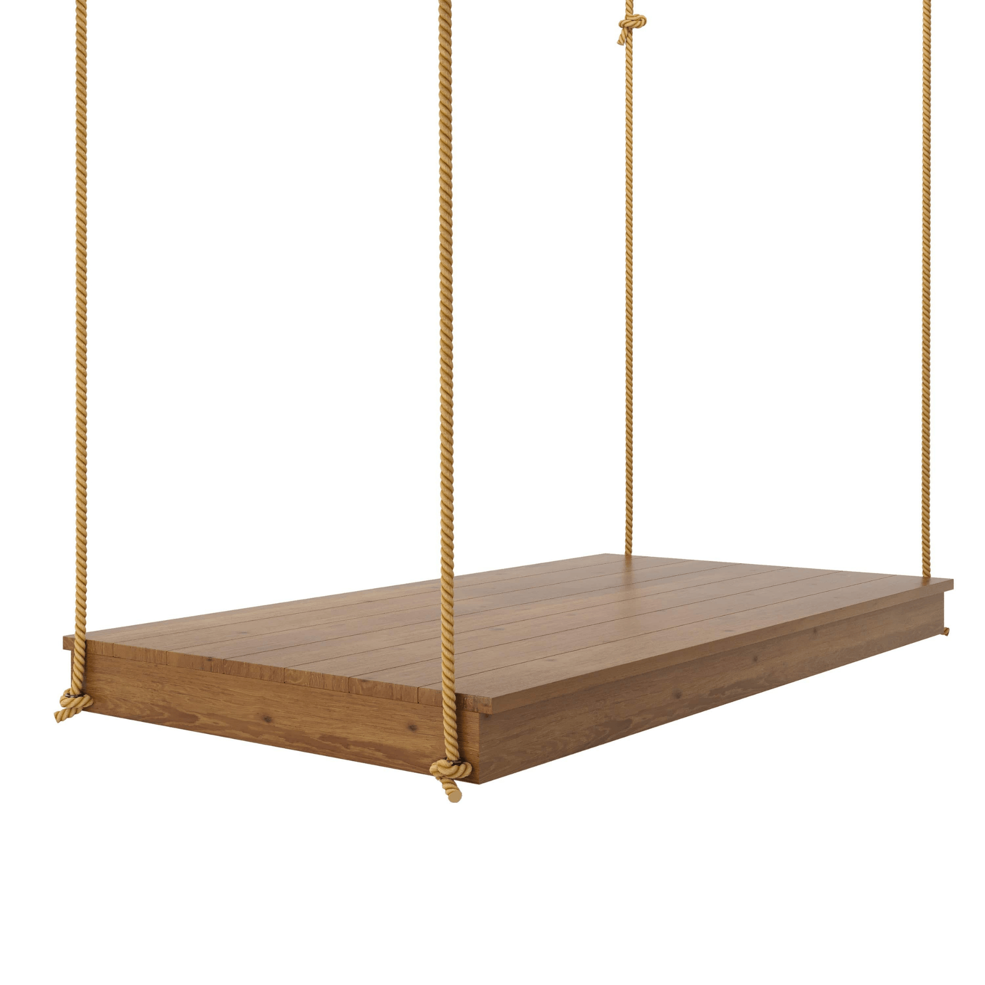 Keystone Amish Co. Laguna Twin Red Cedar Daybed Swing With Ropes