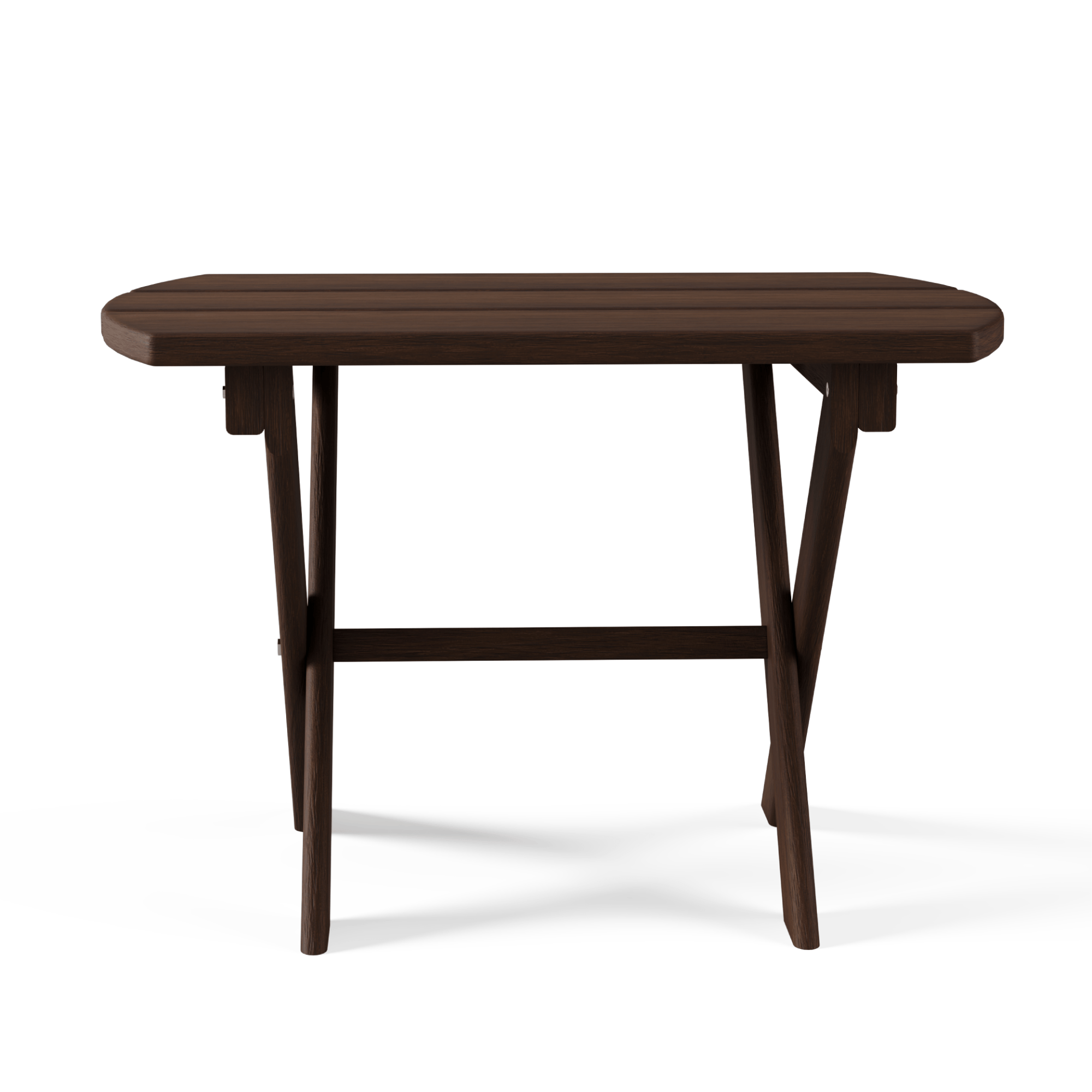 Keystone Amish Co. Red Cedar Folding Oval End Table