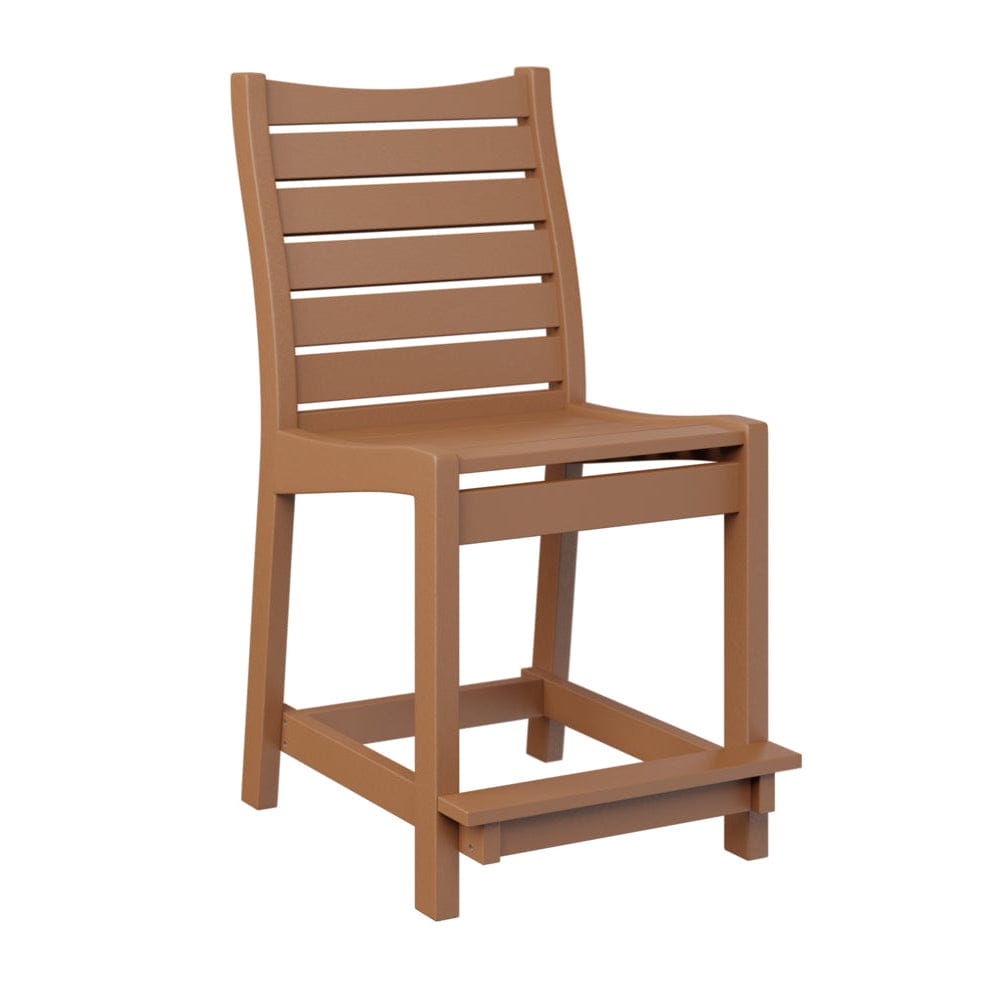 Berlin Gardens Bristol Outdoor Poly Lumber Counter Chair
