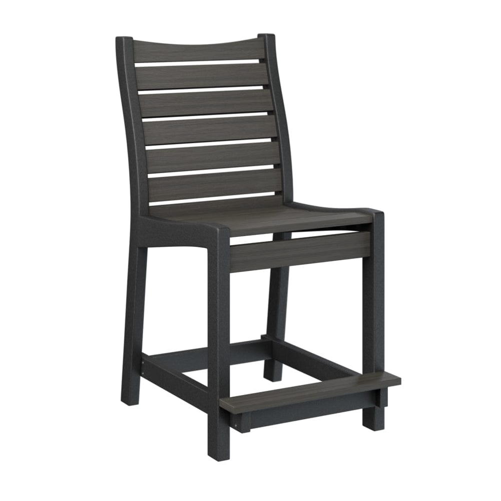 Berlin Gardens Bristol Outdoor Poly Lumber Counter Chair