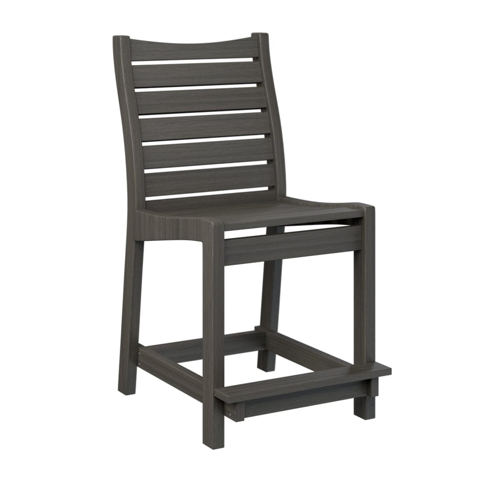 Berlin Gardens Bristol Outdoor Poly Lumber Counter Chair