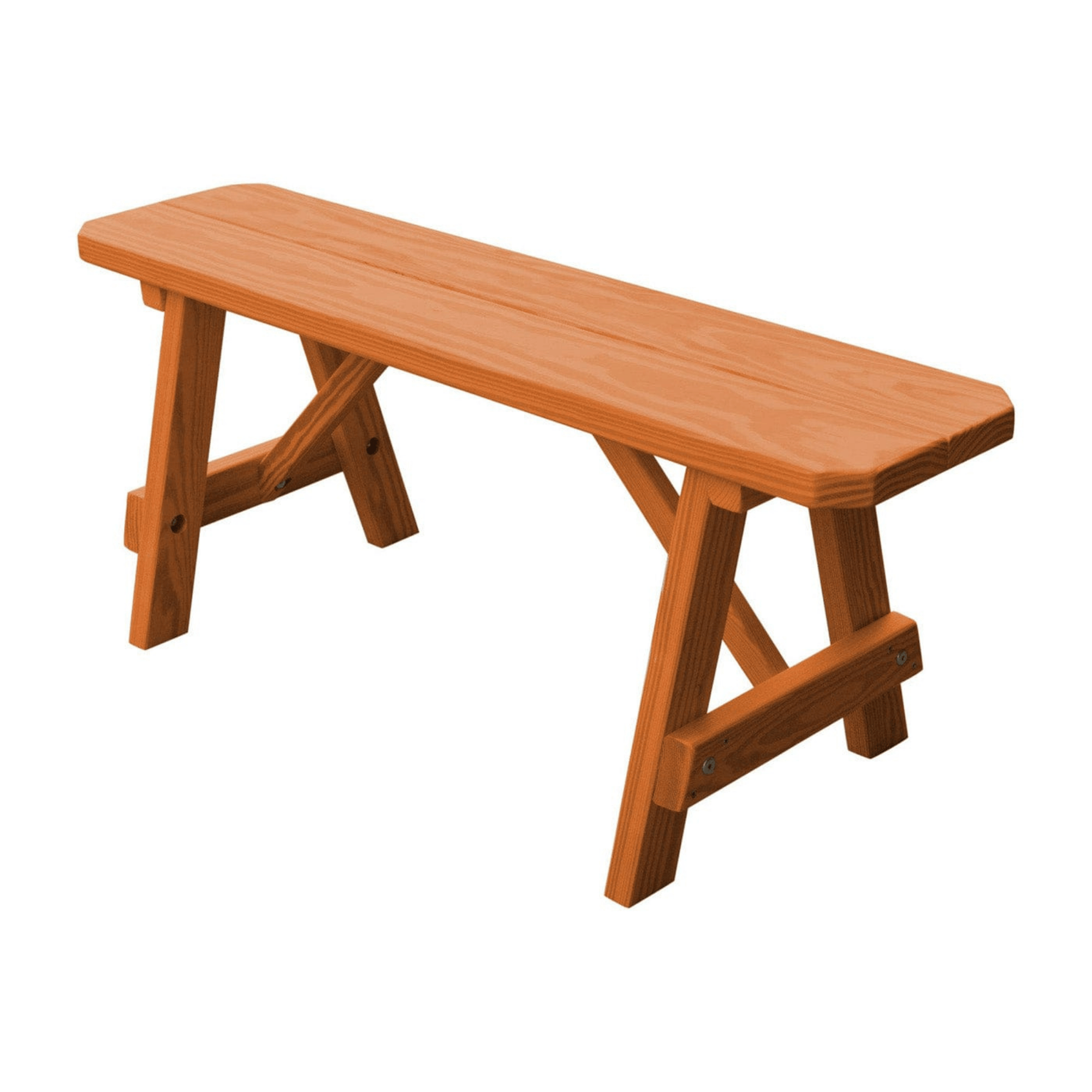 Keystone Amish Co. Wooden Outdoor Dining Bench