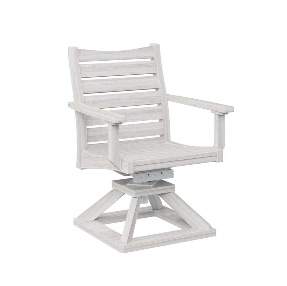 Berlin Gardens Bristol Swivel Rocker Poly Lumber Dining Chair