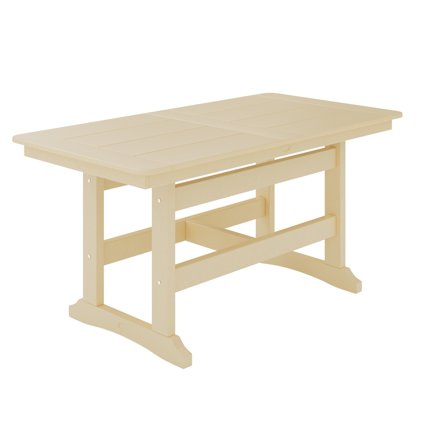 SoPoly Savannah 60" Poly Outdoor Dining Table