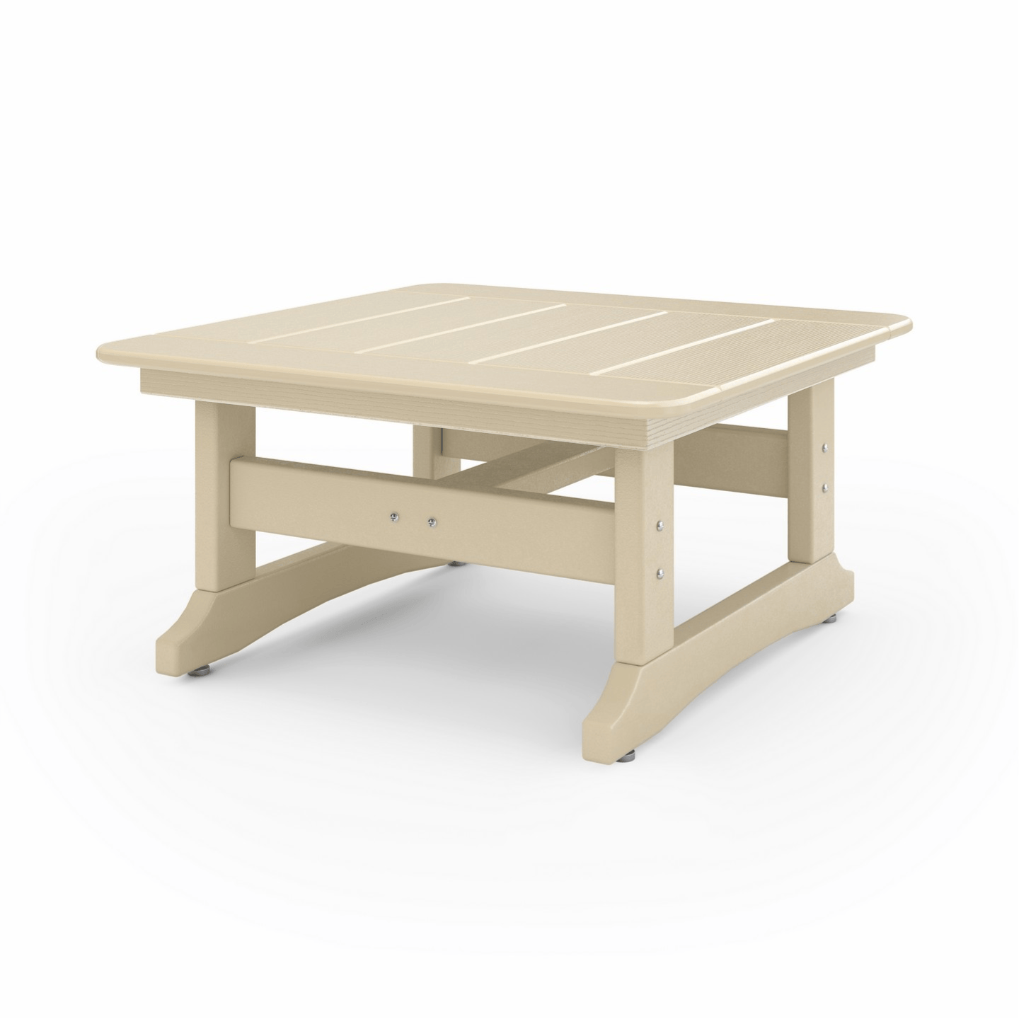 SoPoly Savannah 33" Square Poly Coffee Table