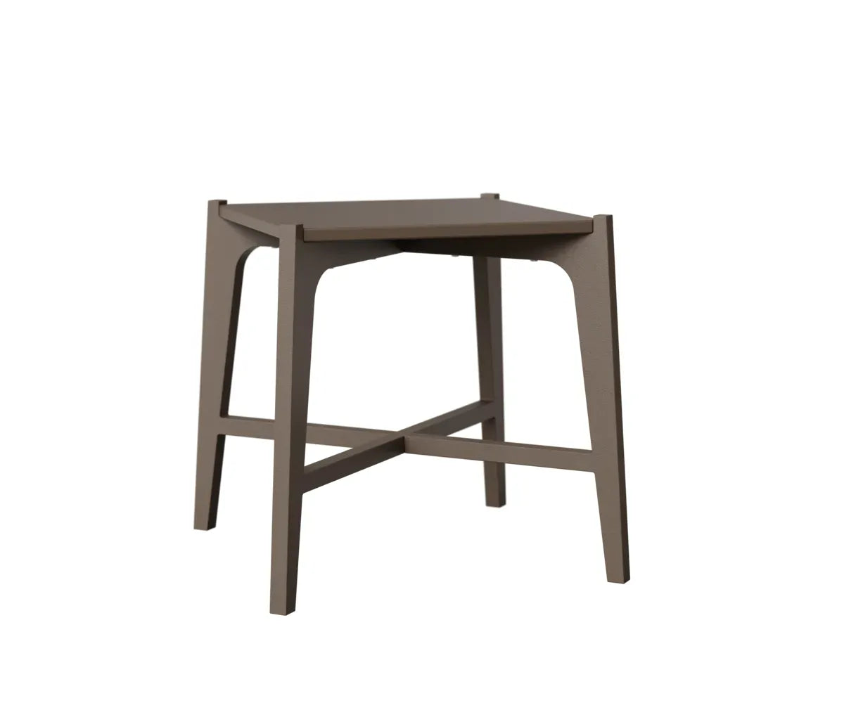 Berlin Gardens MGP Outdoor Poly Lumber Square Side Table