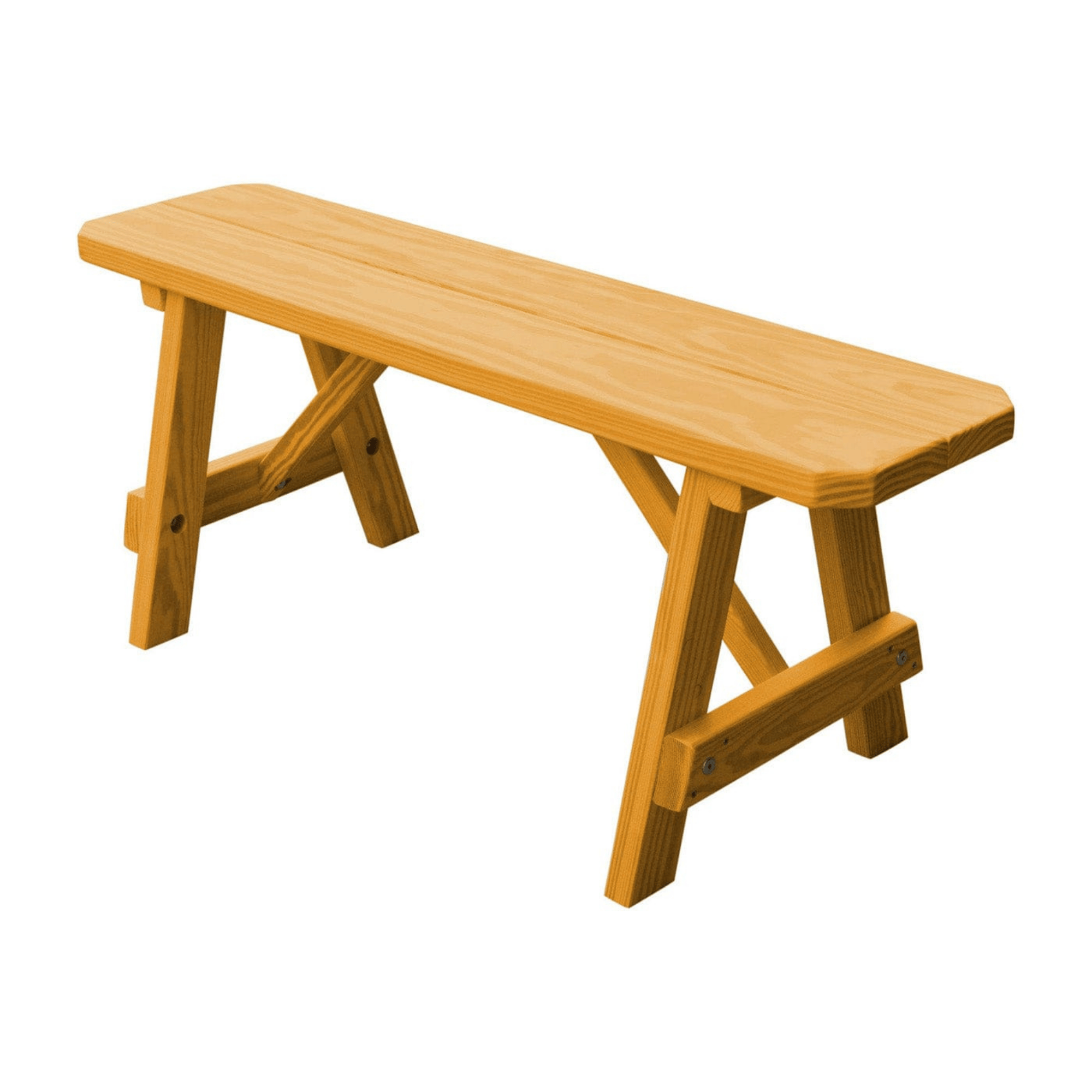 Keystone Amish Co. Wooden Outdoor Dining Bench