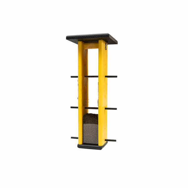 Stratton Field Poly Lumber Hanging Finch Feeder with Plexiglass Tube
