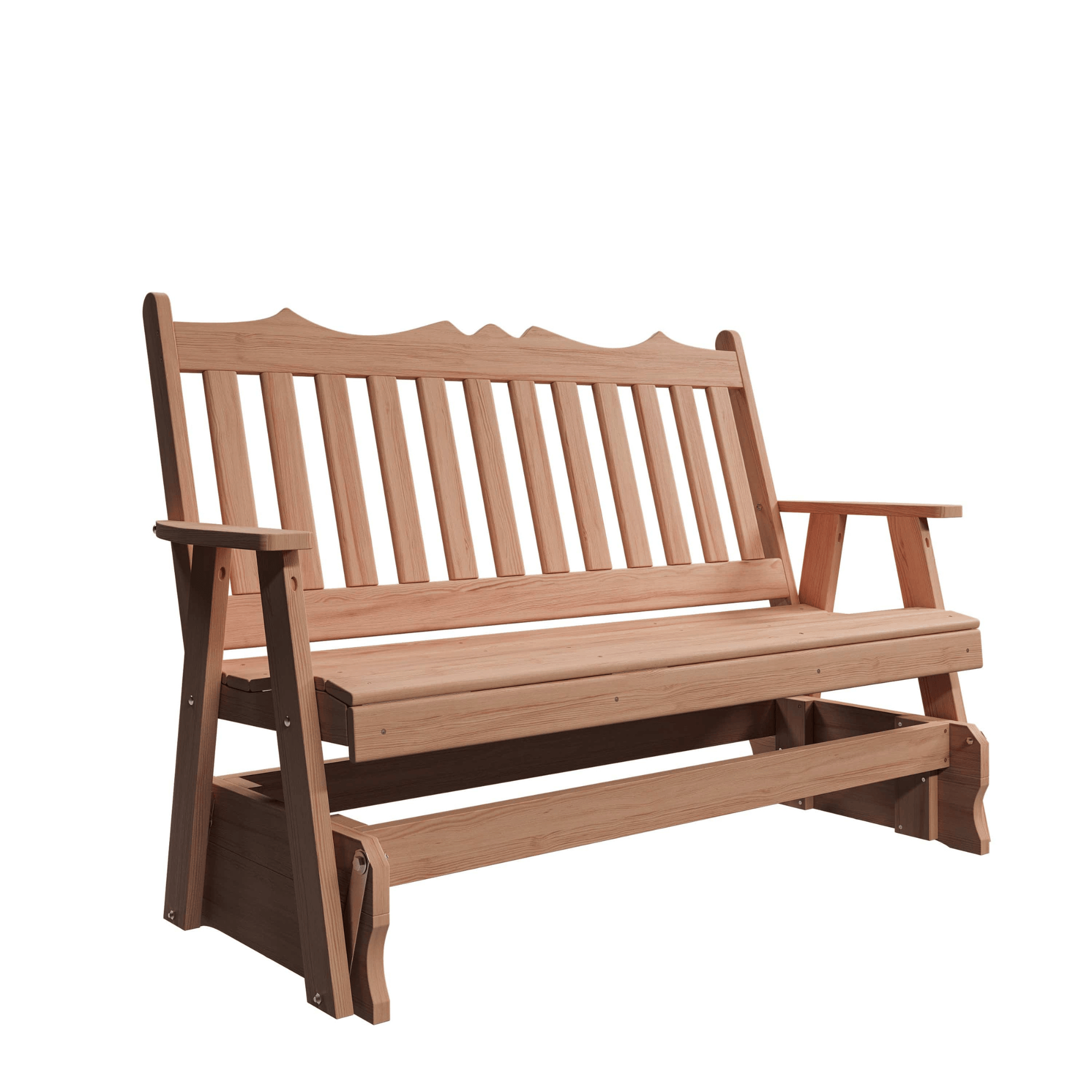 Keystone Amish Co. York Red Cedar Porch Glider