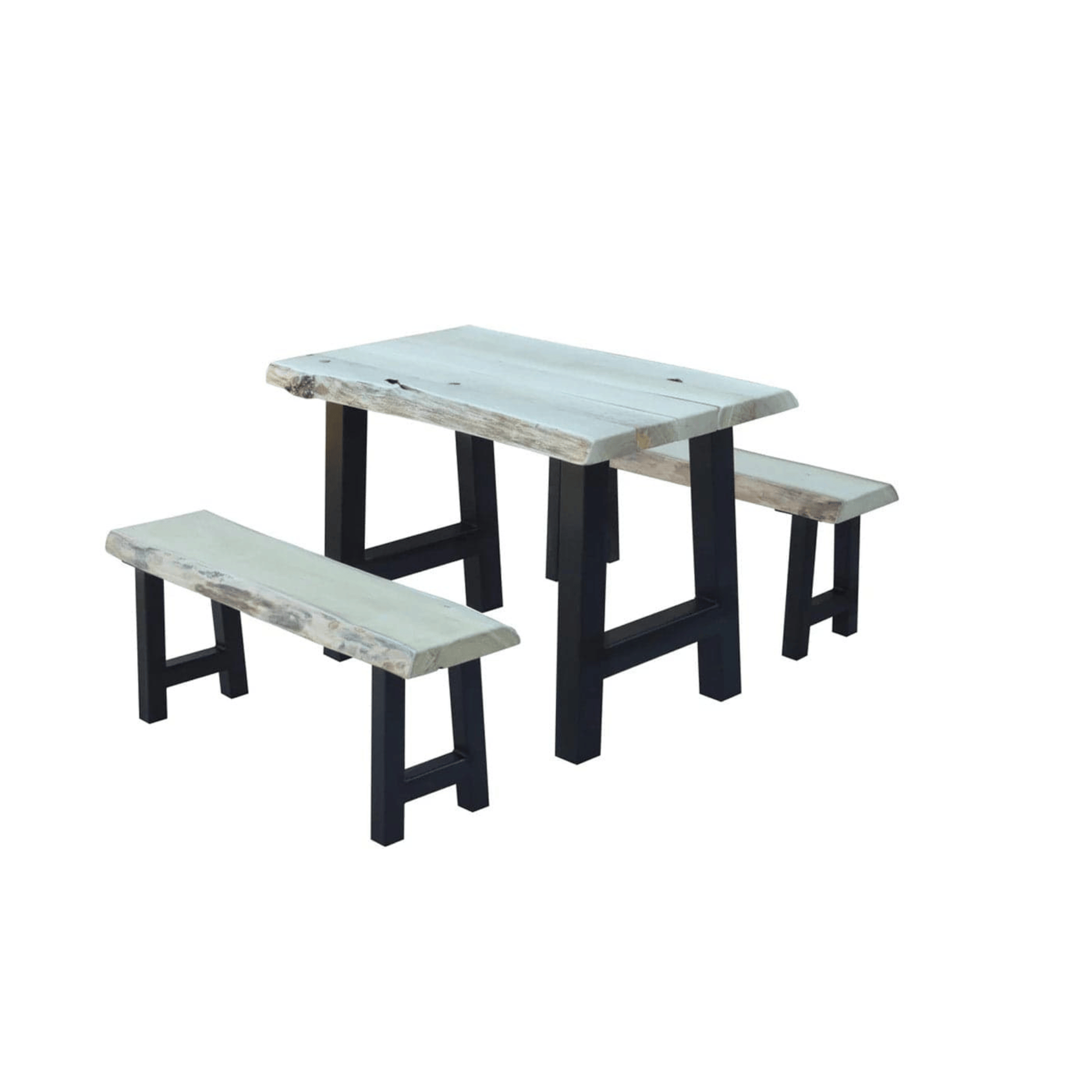 Keystone Amish Co. Elsmere Table and Bench Dining Set