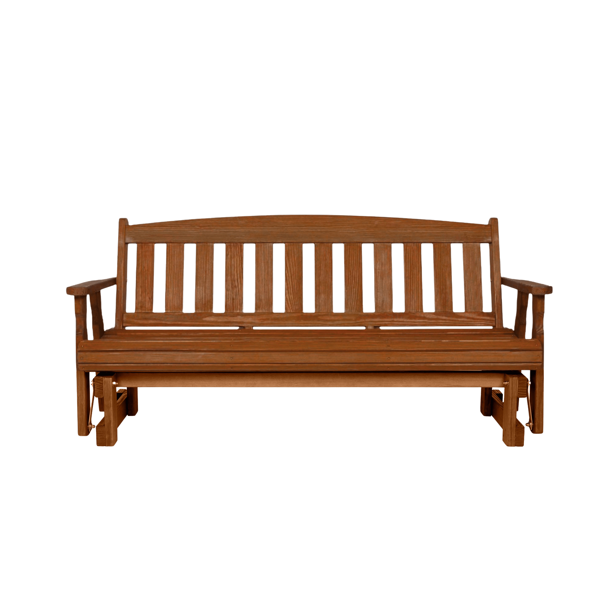Amish Casual 6 Foot Mission Wood Porch Glider