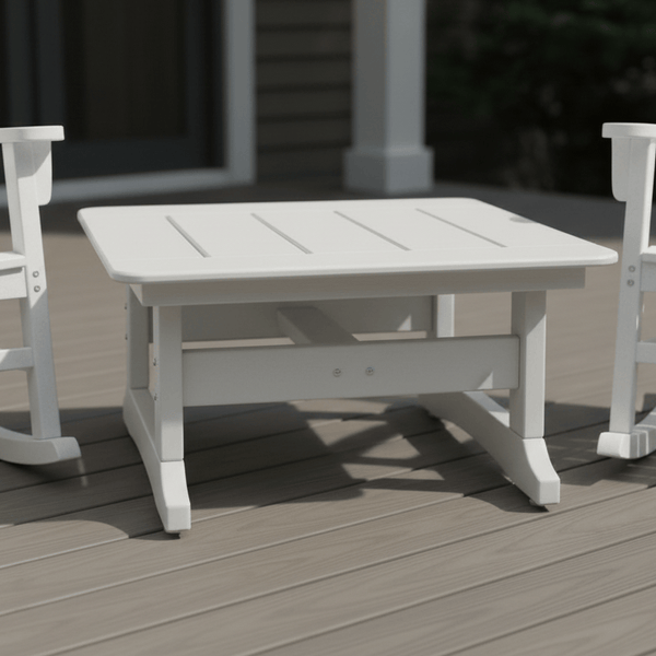 SoPoly Savannah 33" Square Poly Coffee Table