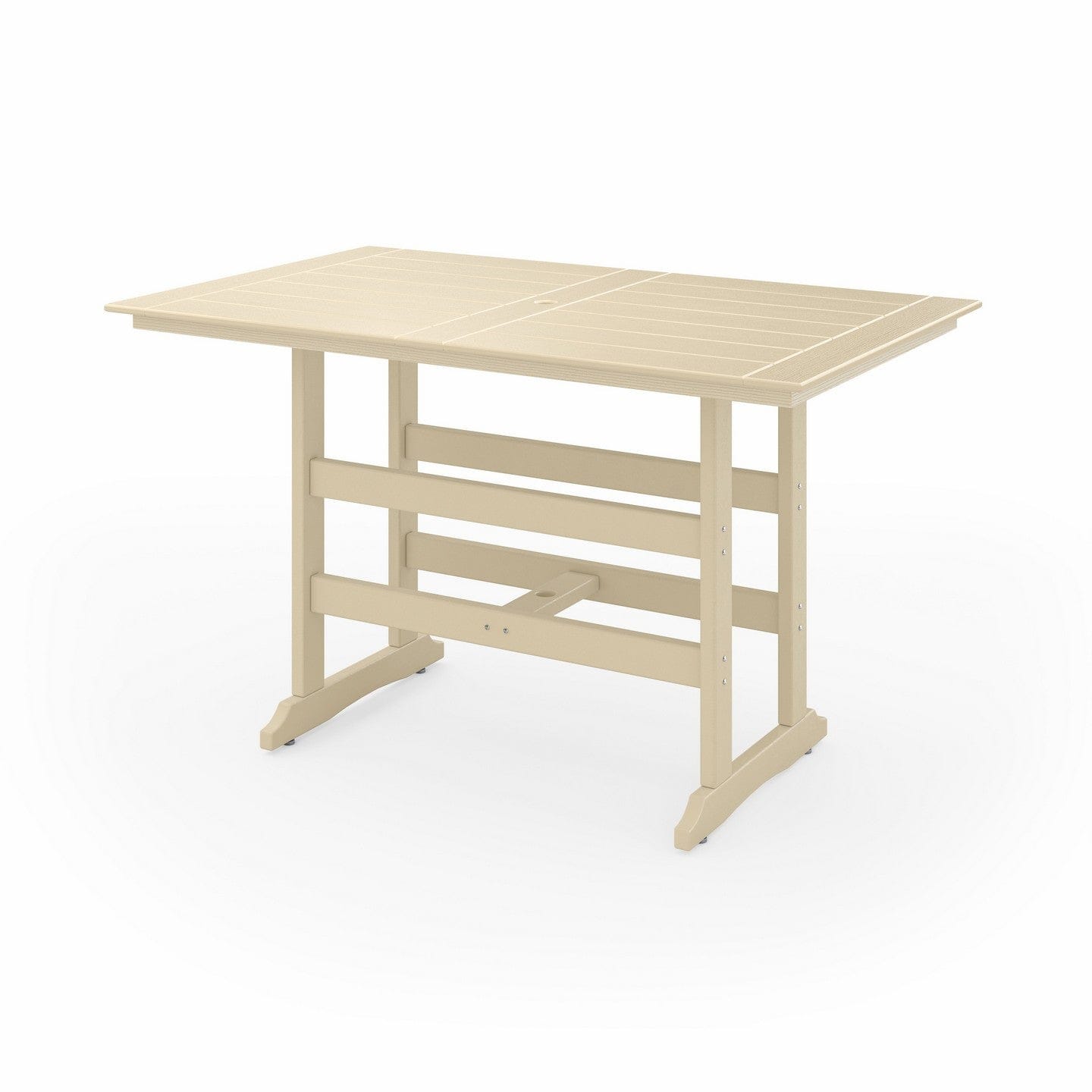 SoPoly Savannah 72" Farmhouse Poly Bar Table