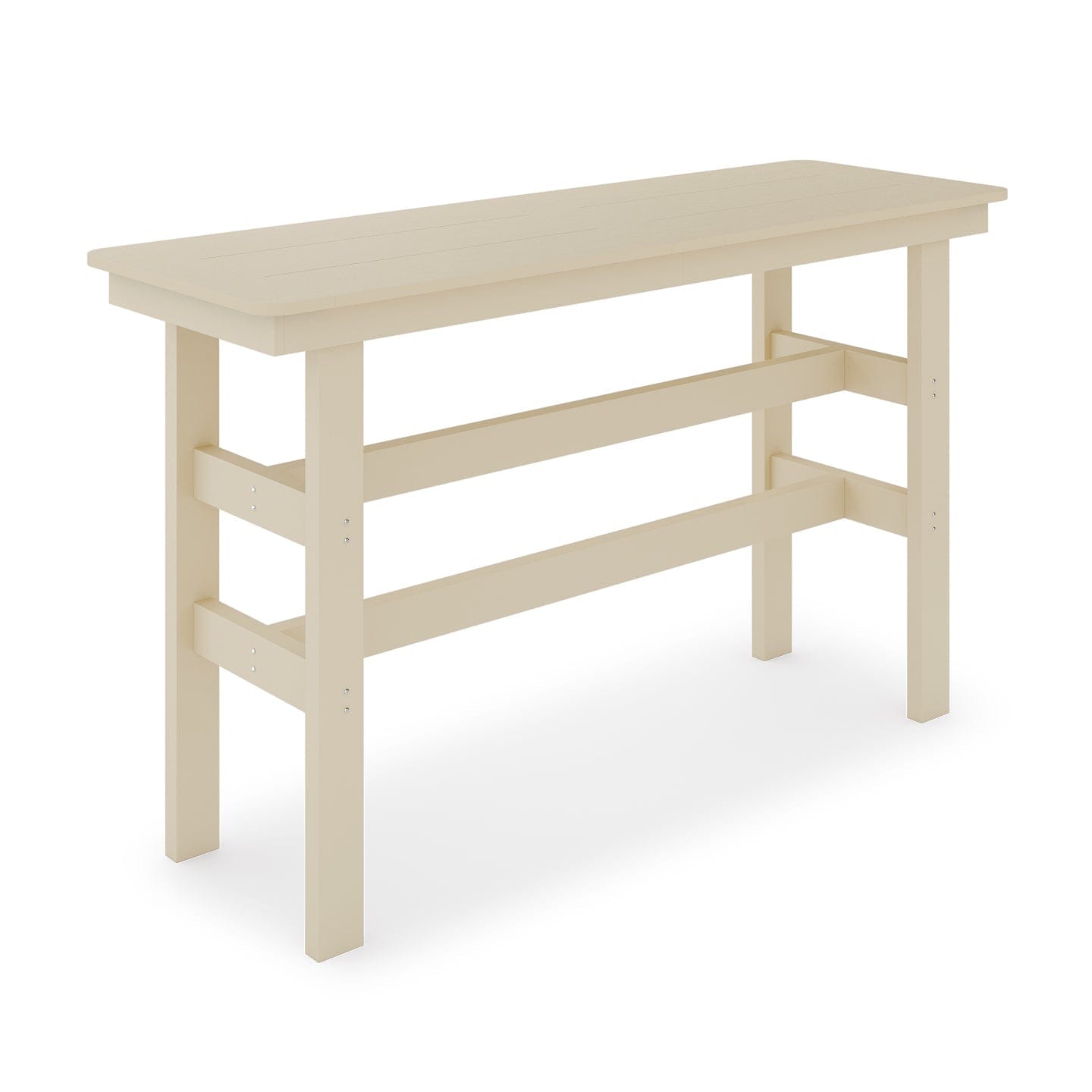 SoPoly 72" Bar Height Poly Balcony Table