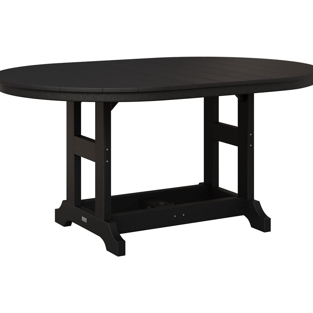Berlin Gardens Outdoor 64" Oblong Poly Dining Table