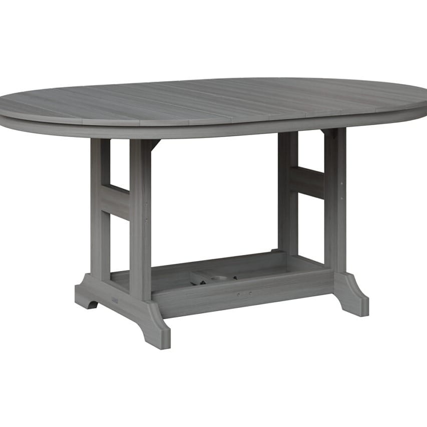 Berlin Gardens Outdoor 64" Oblong Poly Dining Table
