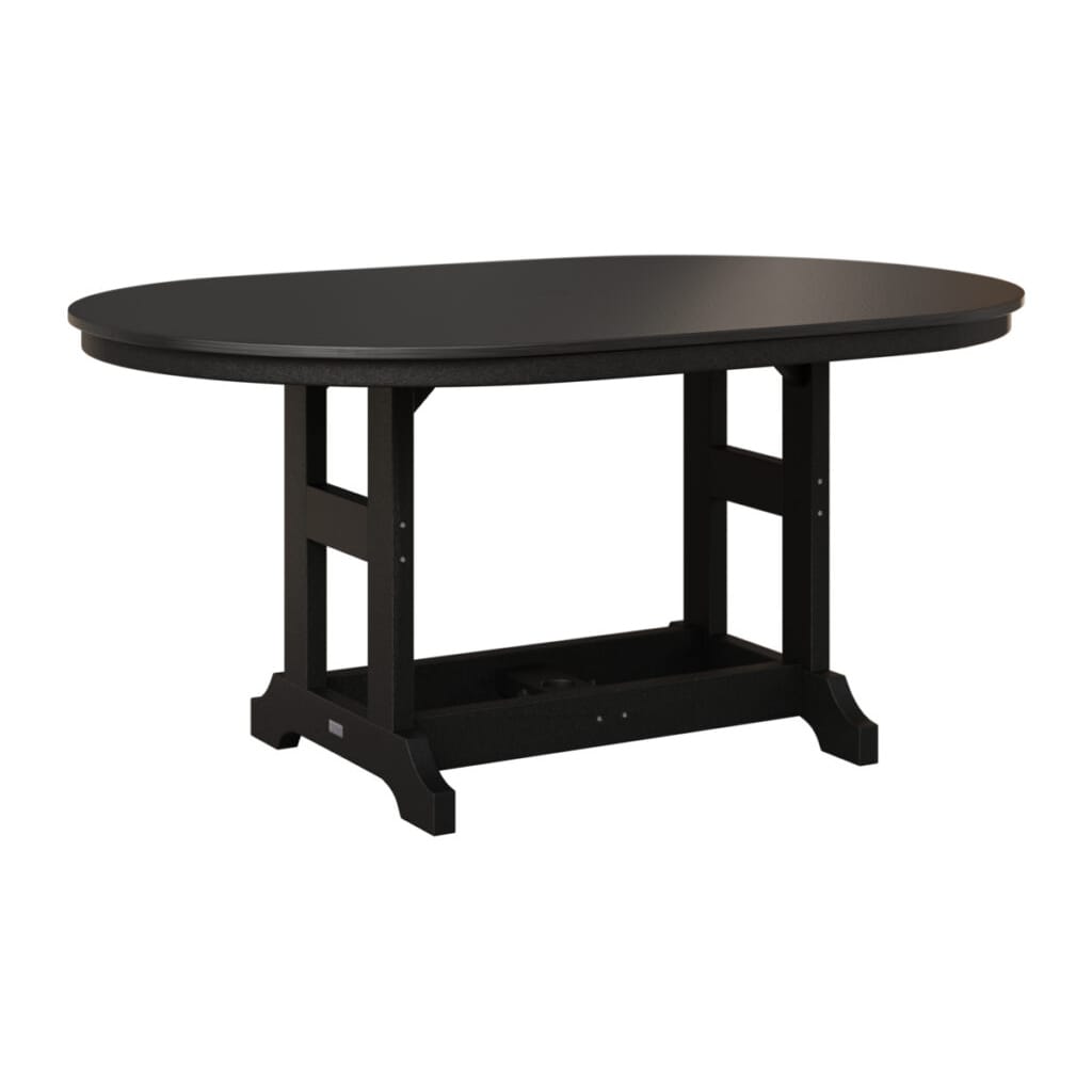 Berlin Gardens Poly Outdoor 64" Oblong Dining Table
