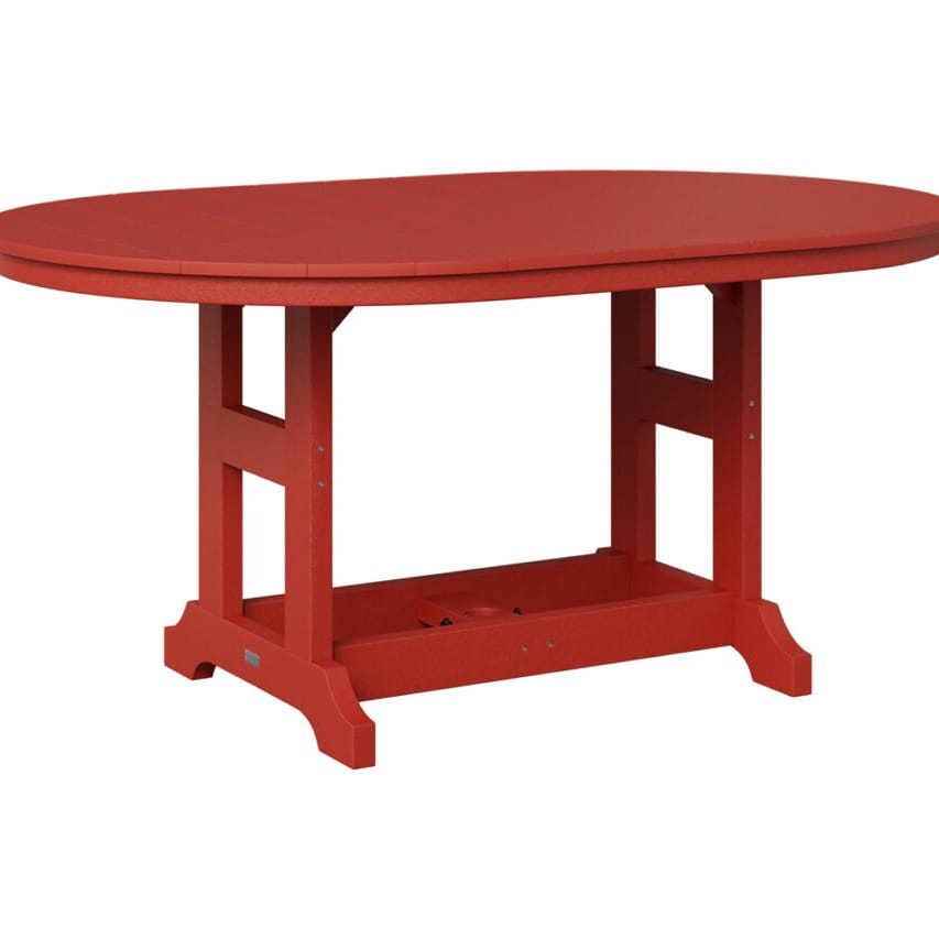 Berlin Gardens Outdoor 64" Oblong Poly Dining Table