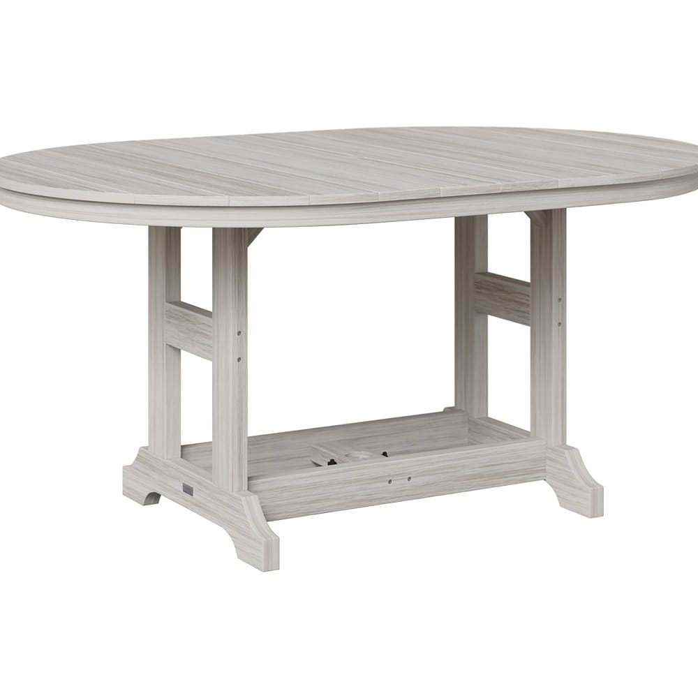 Berlin Gardens Outdoor 64" Oblong Poly Dining Table