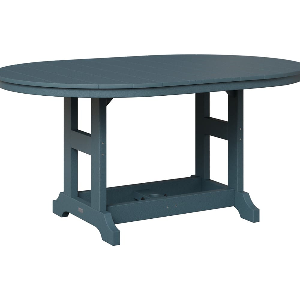 Berlin Gardens Outdoor 64" Oblong Poly Dining Table