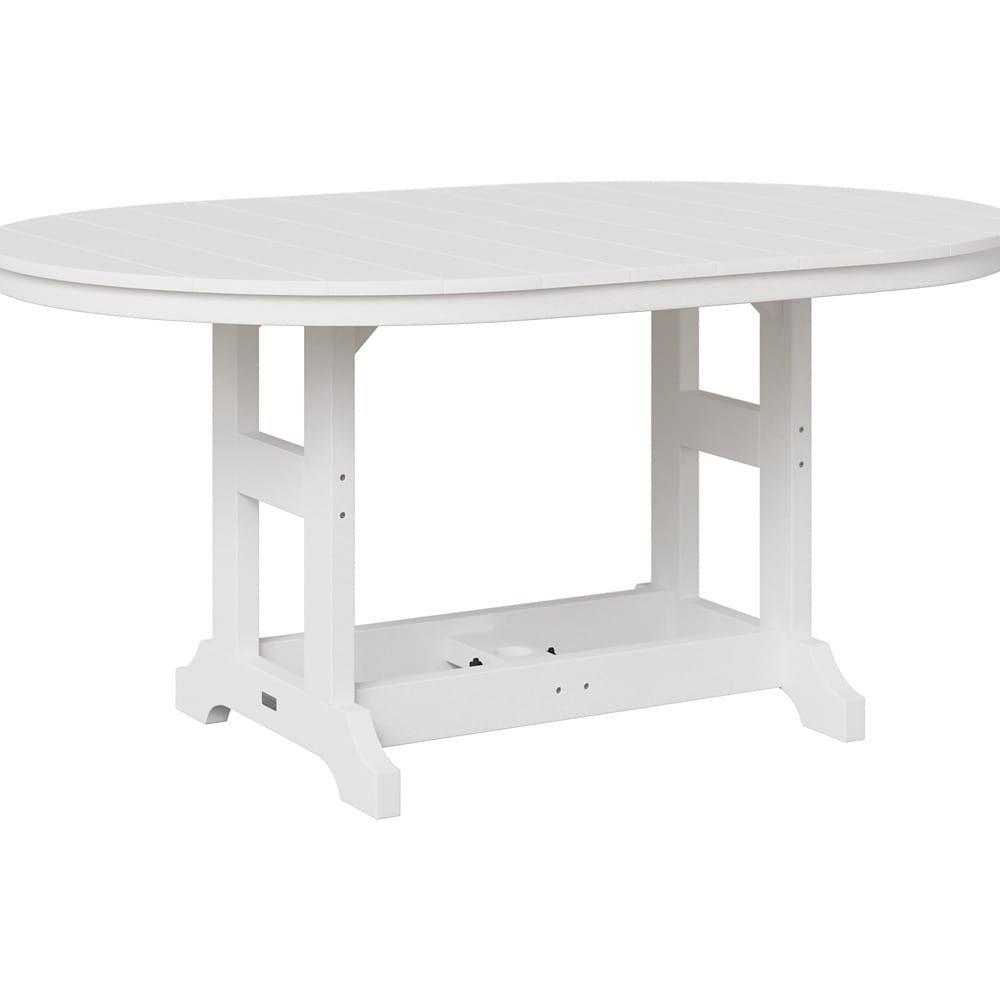 Berlin Gardens Outdoor 64" Oblong Poly Dining Table