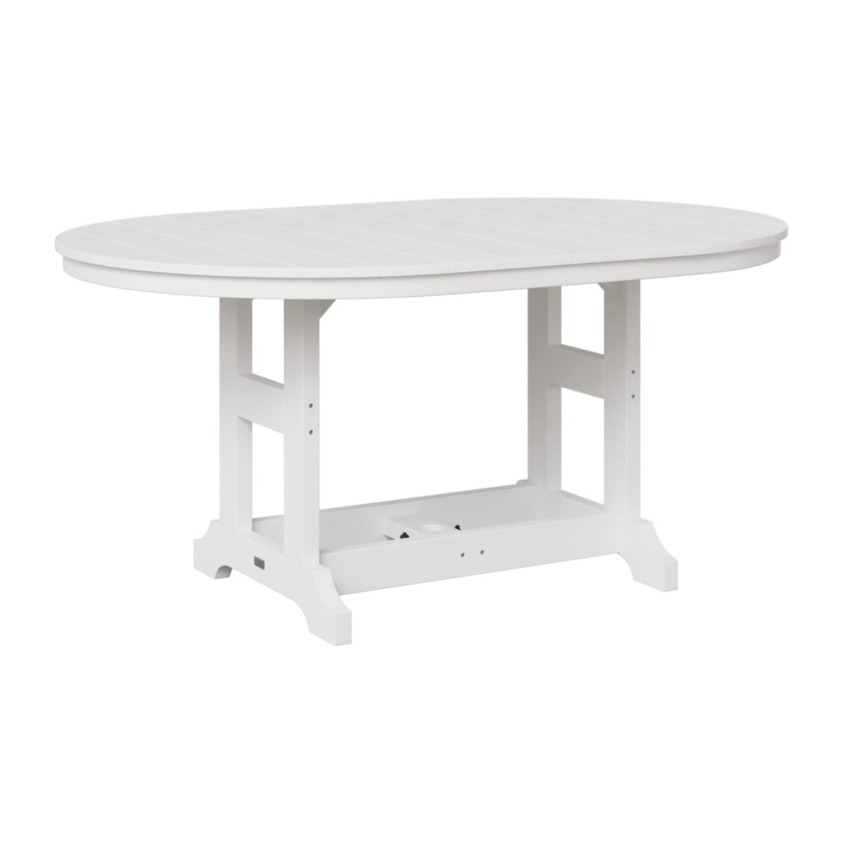 Berlin Gardens Poly Outdoor 64" Oblong Dining Table