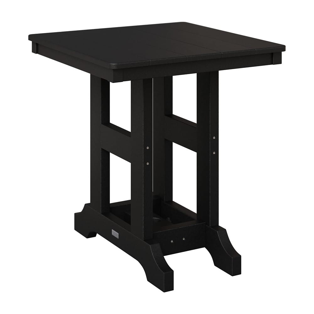 Berlin Gardens Outdoor Poly Counter Height Square Bistro Table