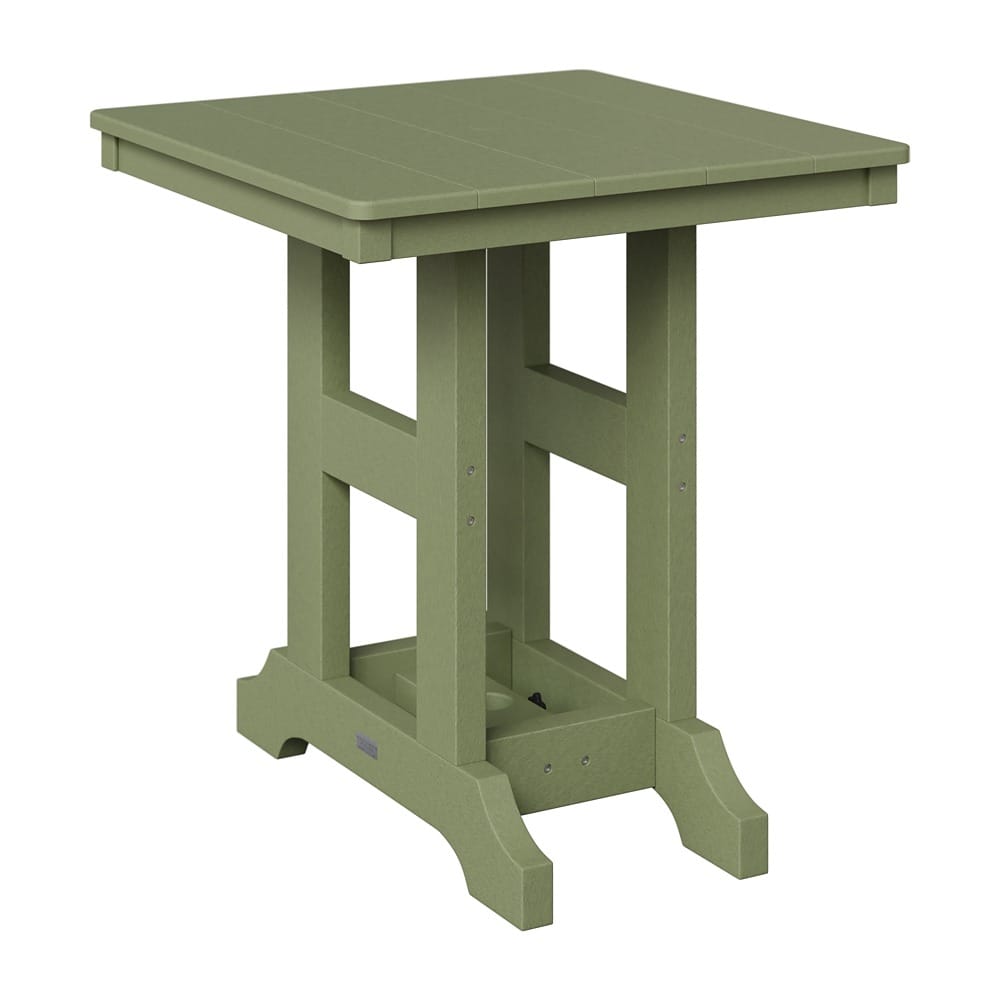 Berlin Gardens Outdoor Square Poly Dining Table