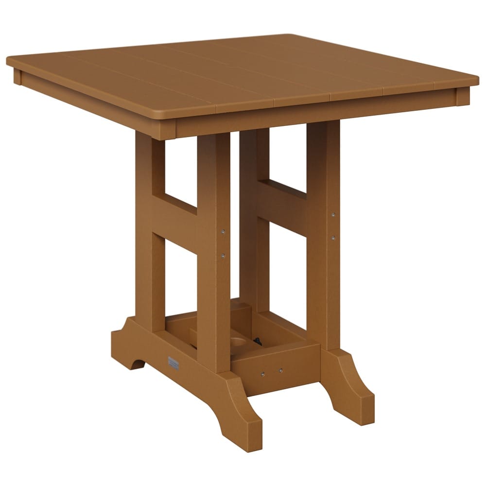 Berlin Gardens Outdoor Square Poly Dining Table