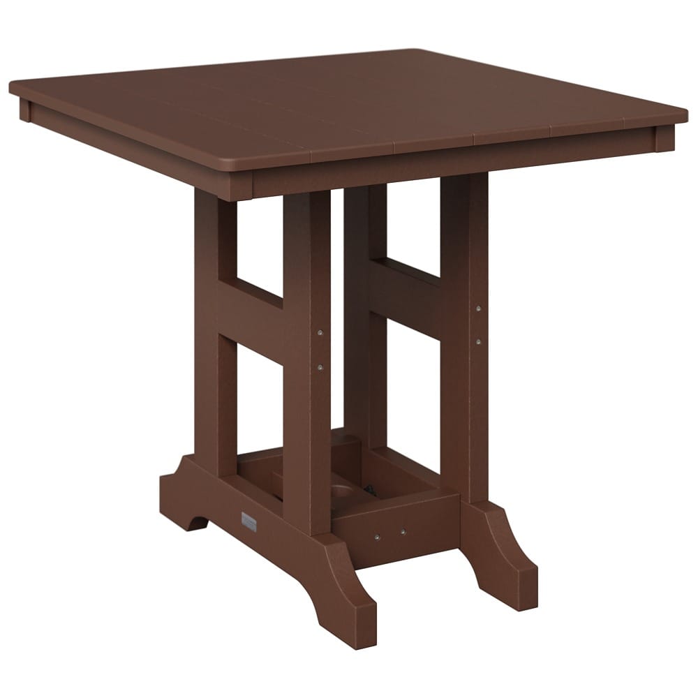 Berlin Gardens Outdoor Square Poly Dining Table