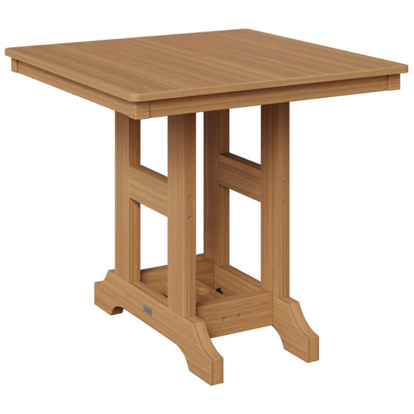 Berlin Gardens Outdoor Poly Counter Height Square Bistro Table