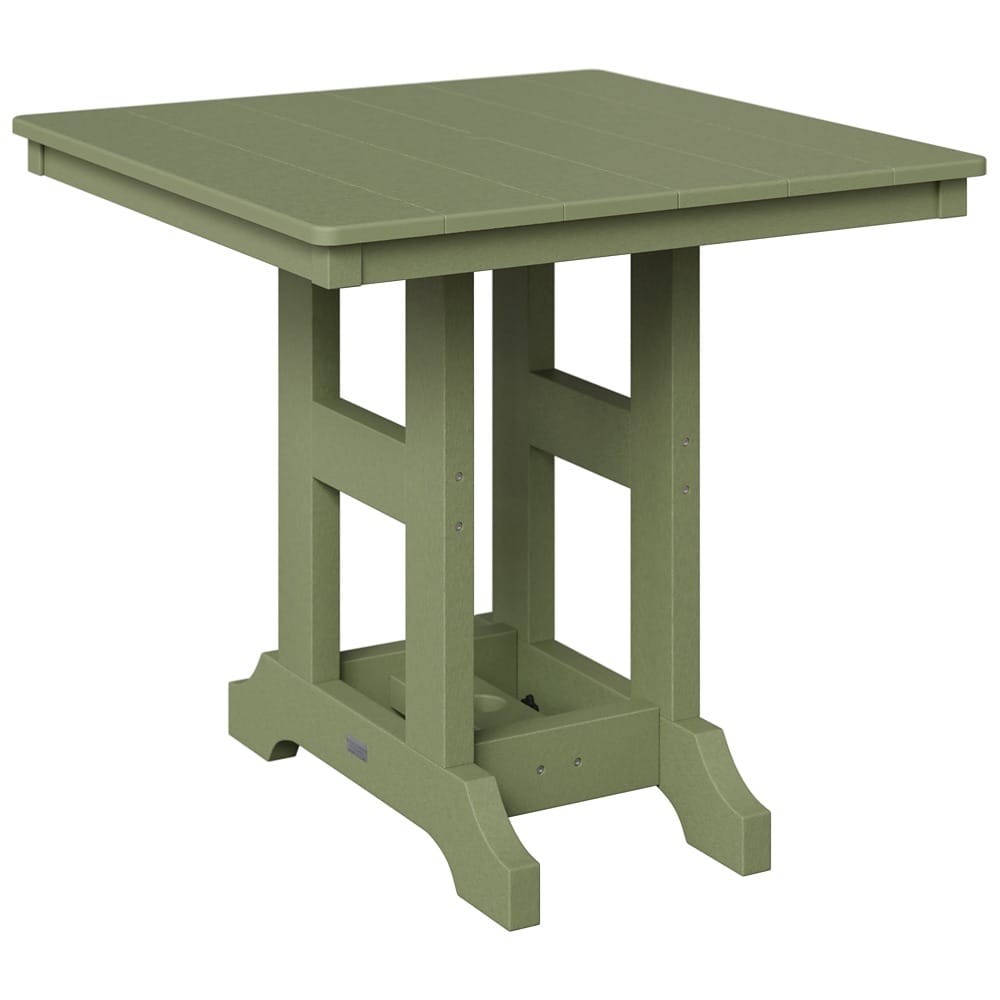 Berlin Gardens Outdoor Square Poly Dining Table