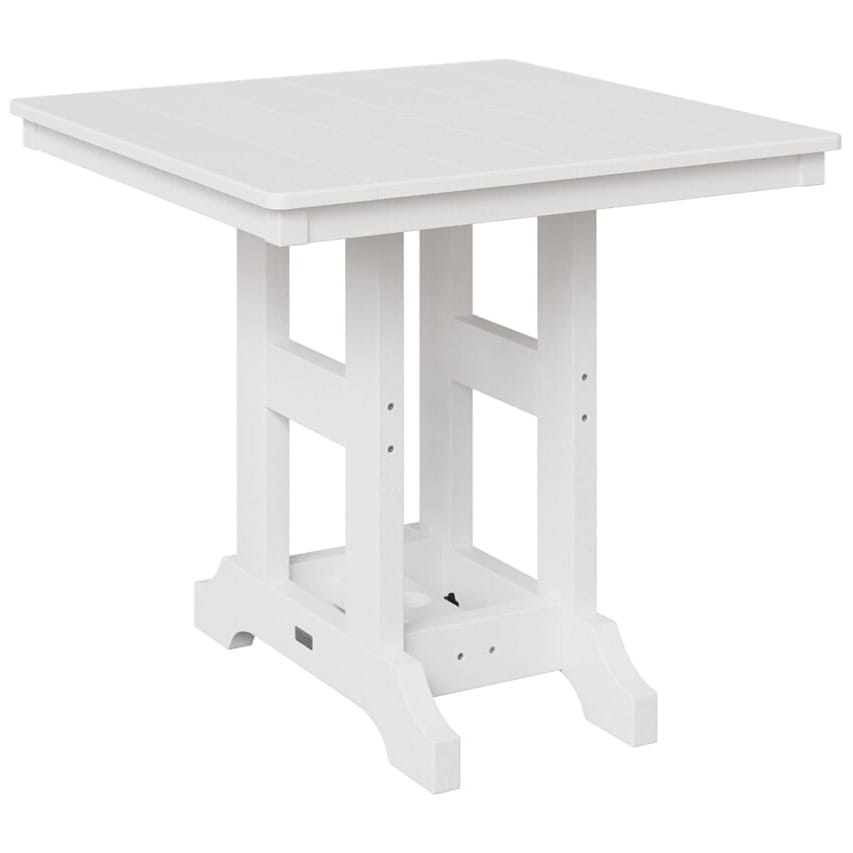 Berlin Gardens Outdoor Poly Counter Height Square Bistro Table