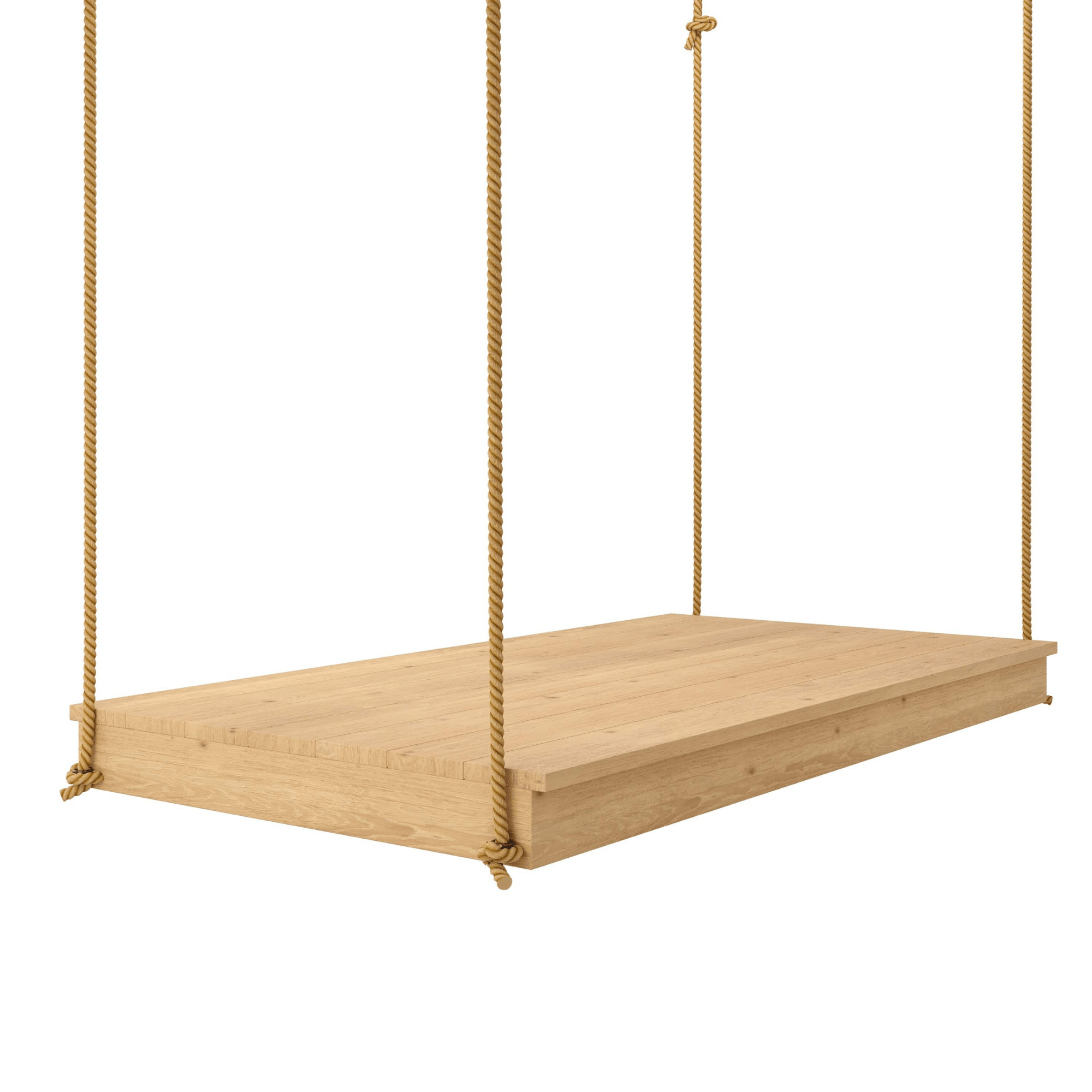 Keystone Amish Co. Laguna Twin Red Cedar Daybed Swing With Ropes