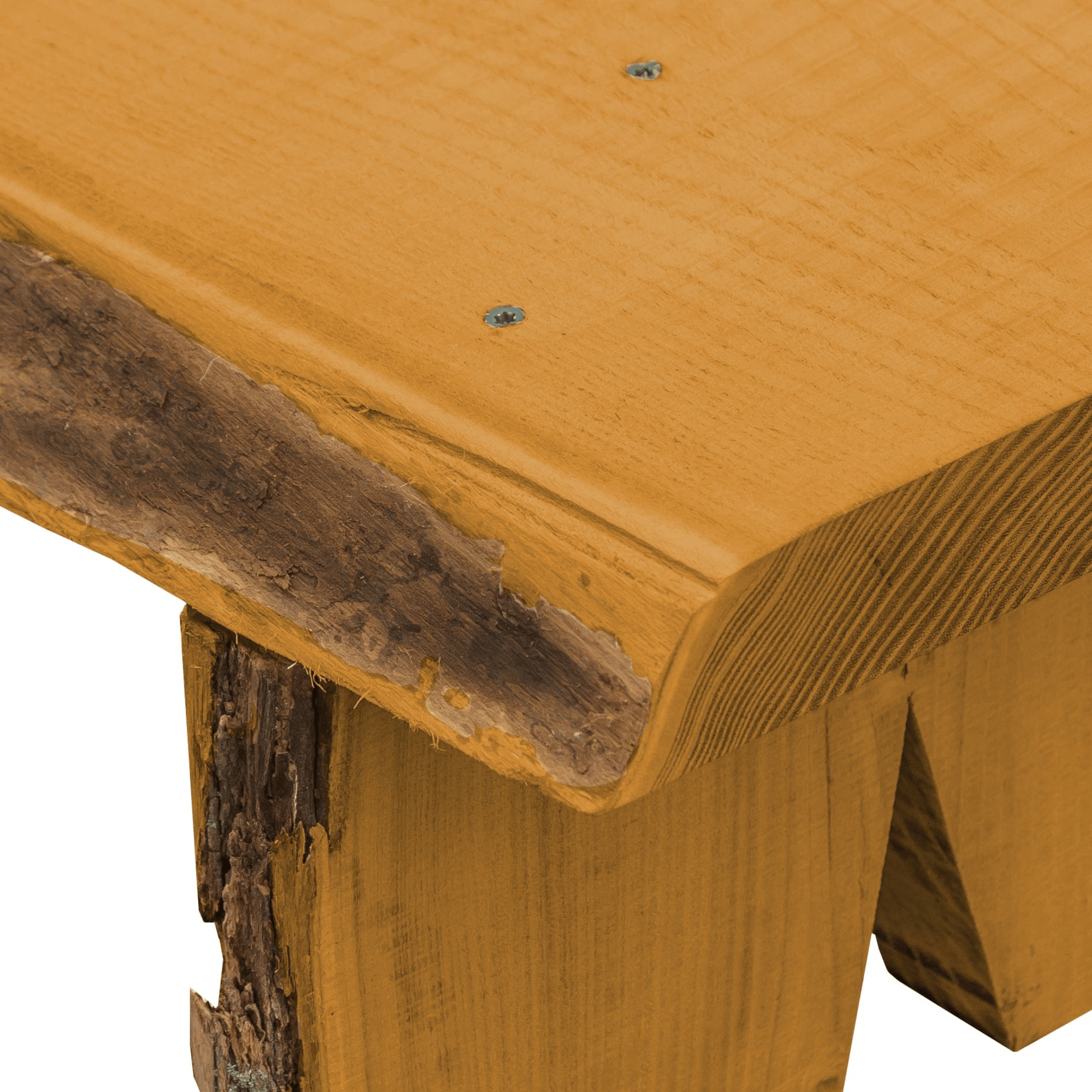 Keystone Amish Co. Palmer Live Edge Flower Pot Bench