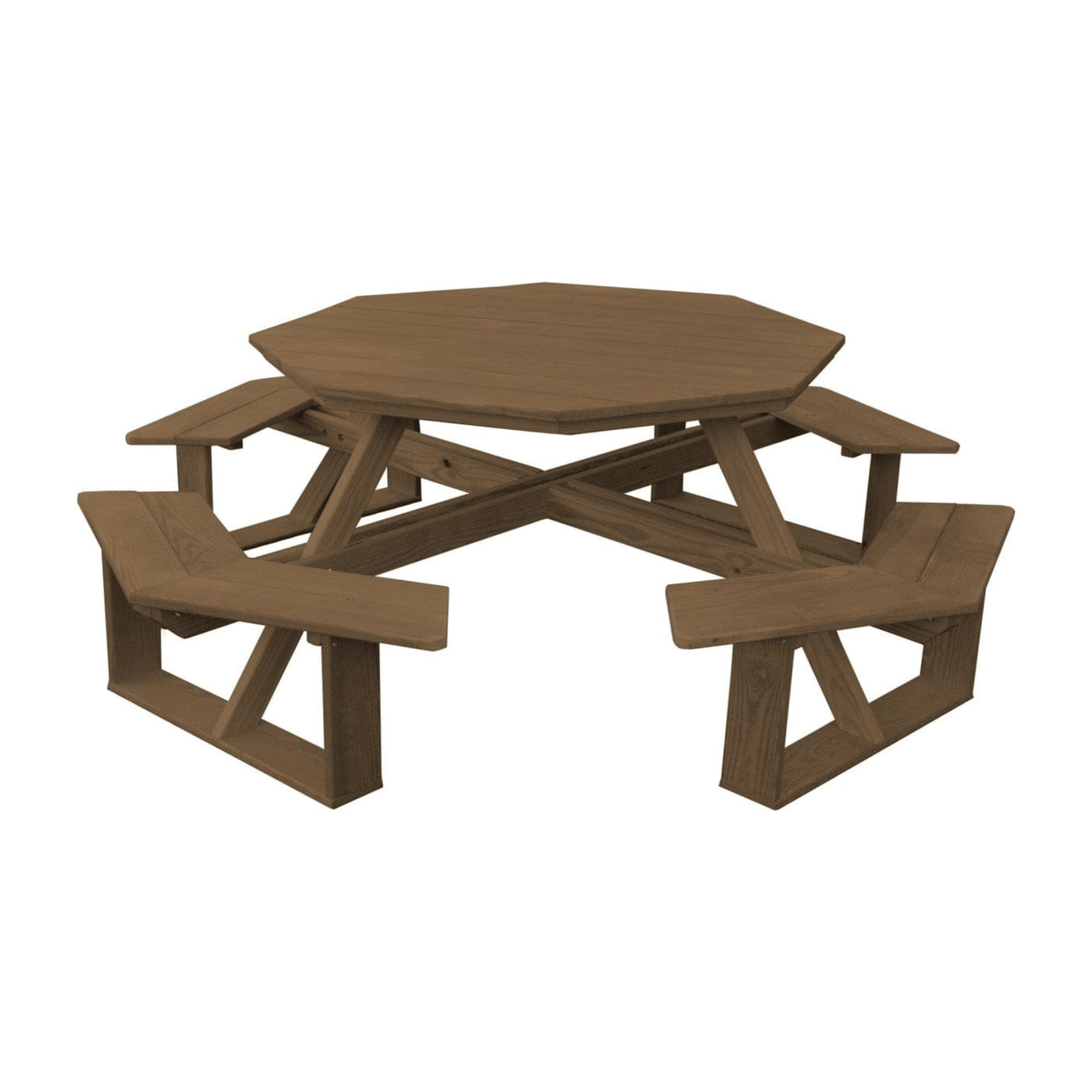 Keystone Amish Co. Pressure Treated Pine Octagon Picnic Table