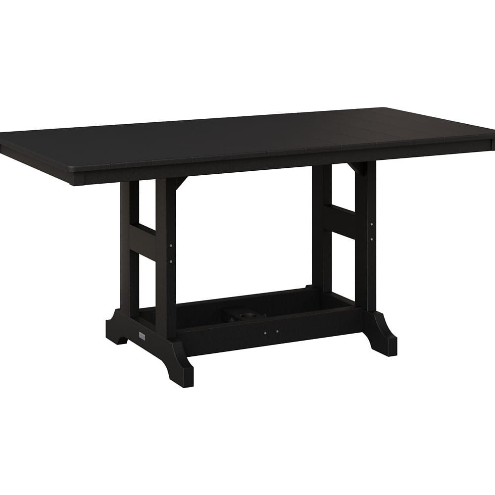 Berlin Gardens Outdoor Rectangular Counter Height Poly Dining Table