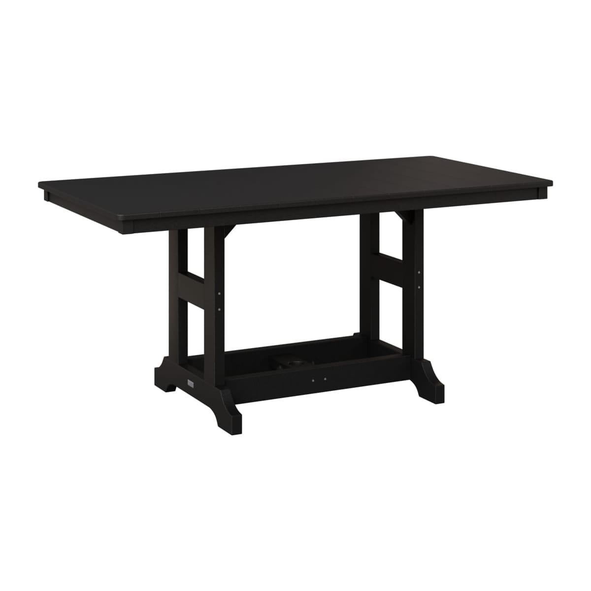 Berlin Gardens Poly Outdoor Rectangular Dining Table
