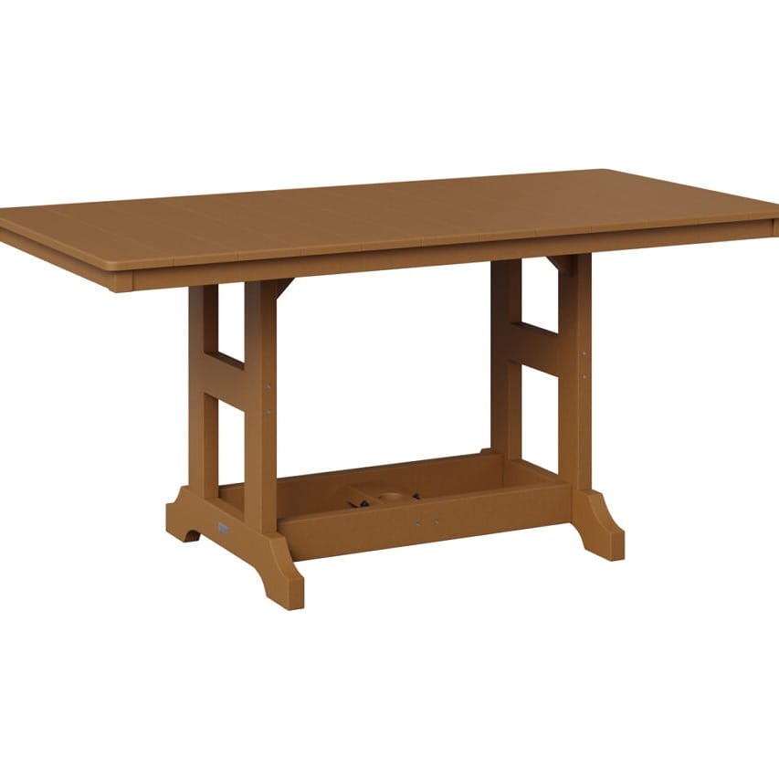 Berlin Gardens Outdoor Rectangular Counter Height Poly Dining Table