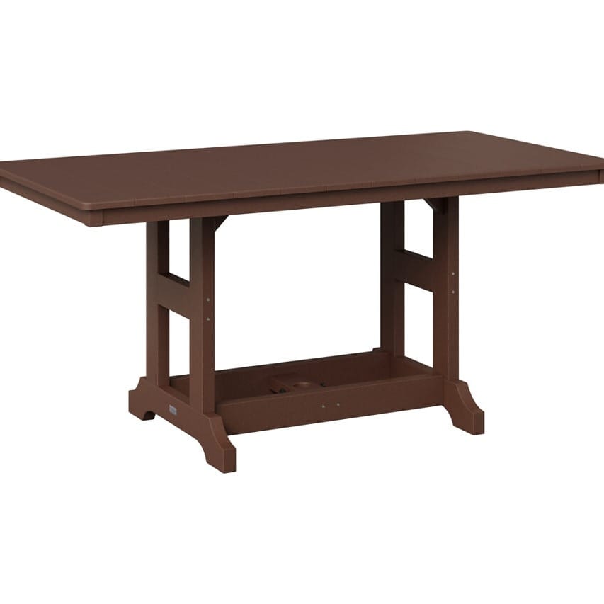 Berlin Gardens Outdoor Rectangular Counter Height Poly Dining Table