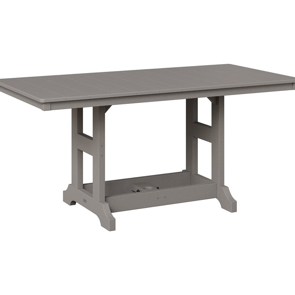 Berlin Gardens Outdoor Rectangular Counter Height Poly Dining Table