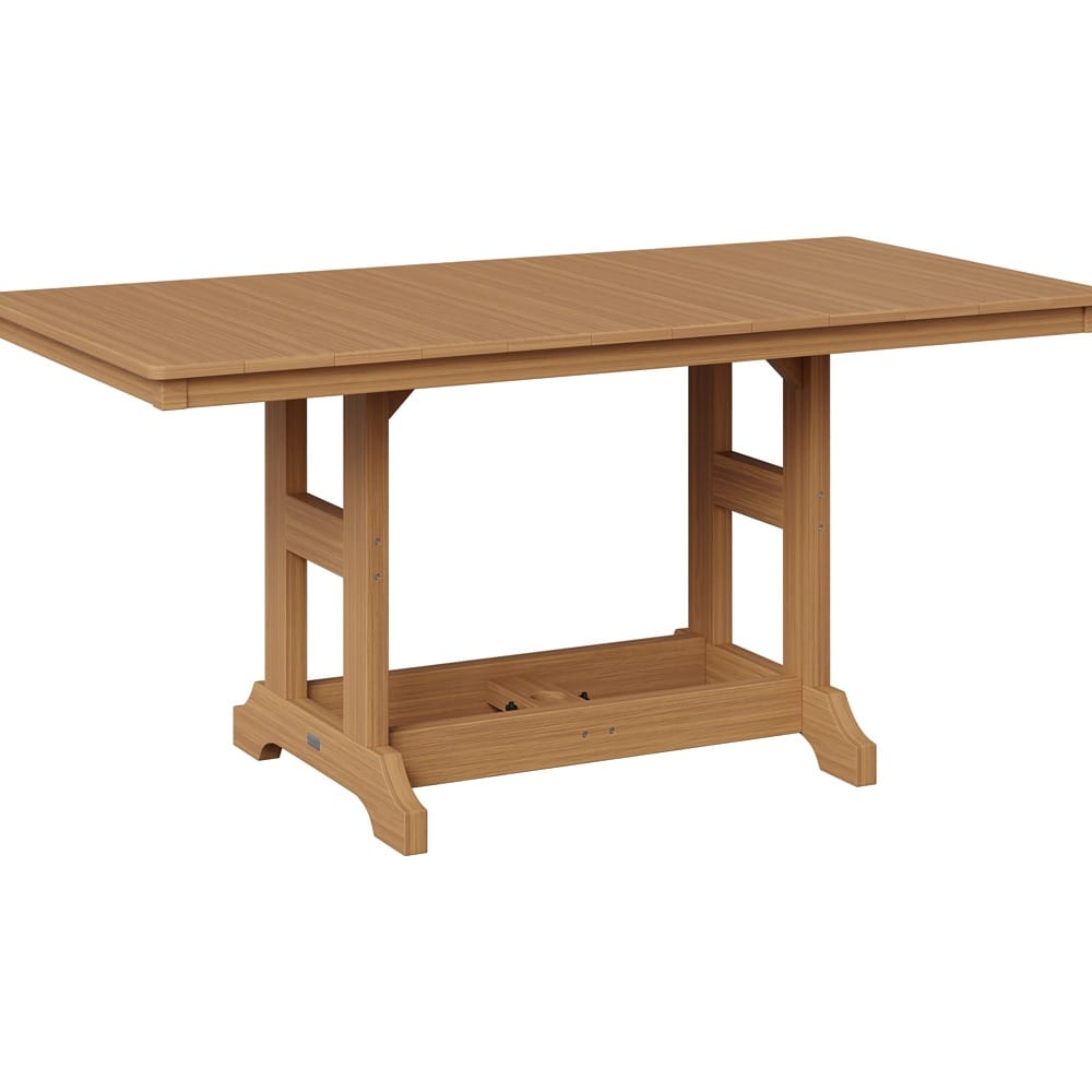 Berlin Gardens Outdoor Rectangular Counter Height Poly Dining Table