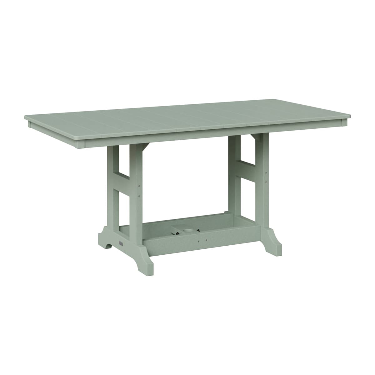 Berlin Gardens Poly Outdoor Rectangular Dining Table