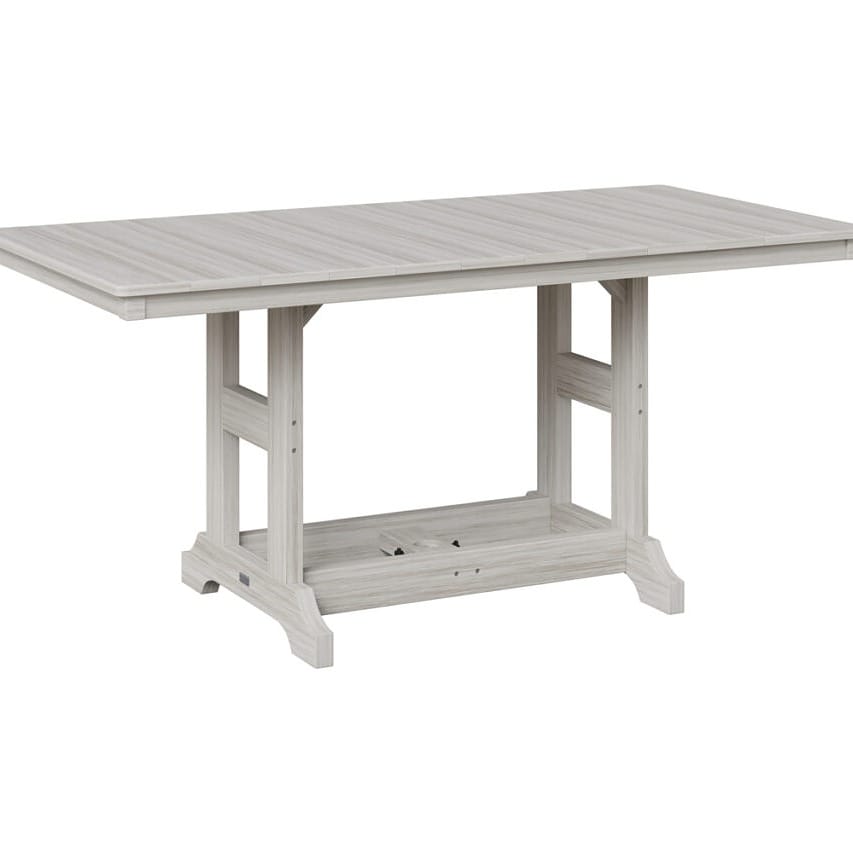 Berlin Gardens Outdoor Rectangular Counter Height Poly Dining Table