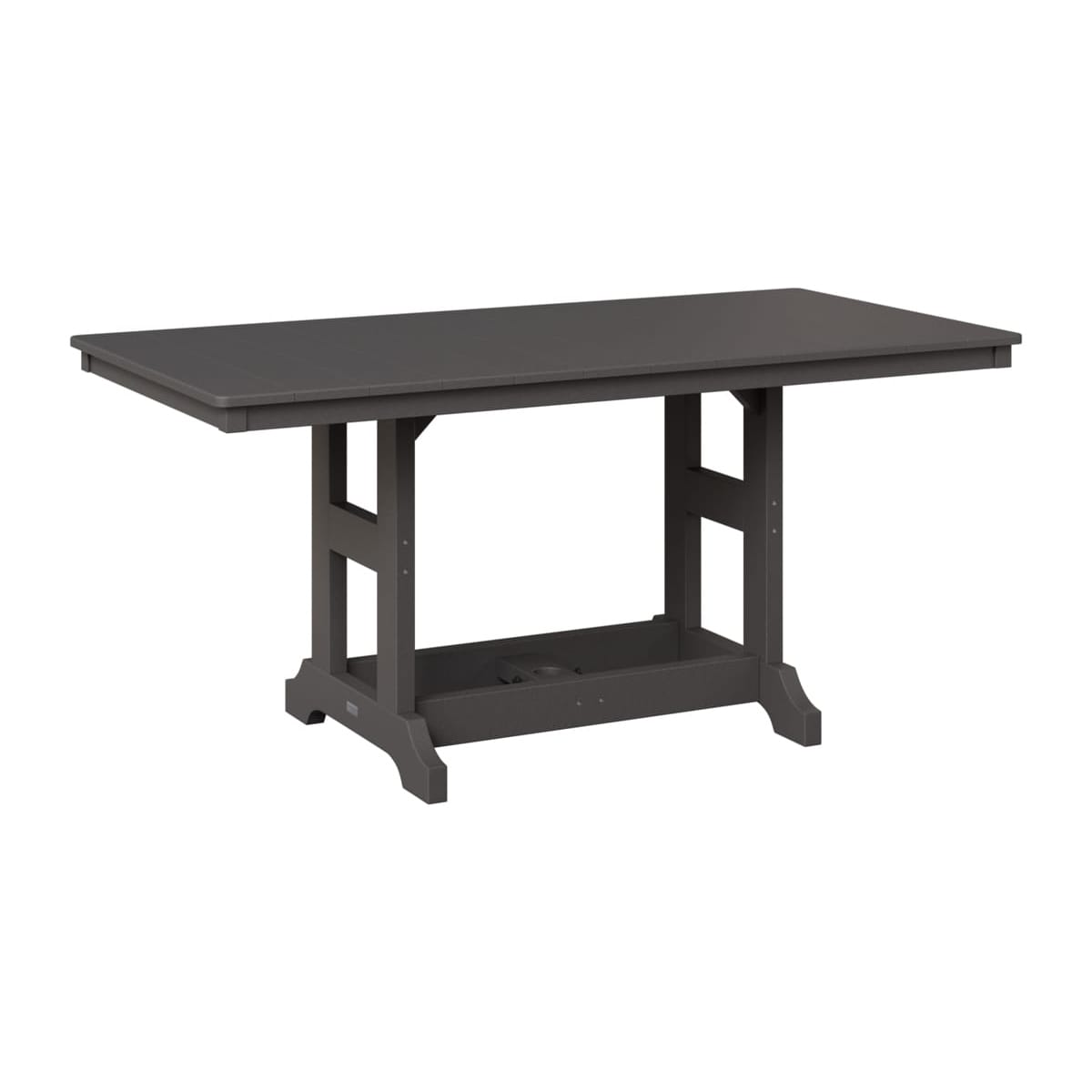 Berlin Gardens Poly Lumber Outdoor Counter Height Rectangular Dining Table